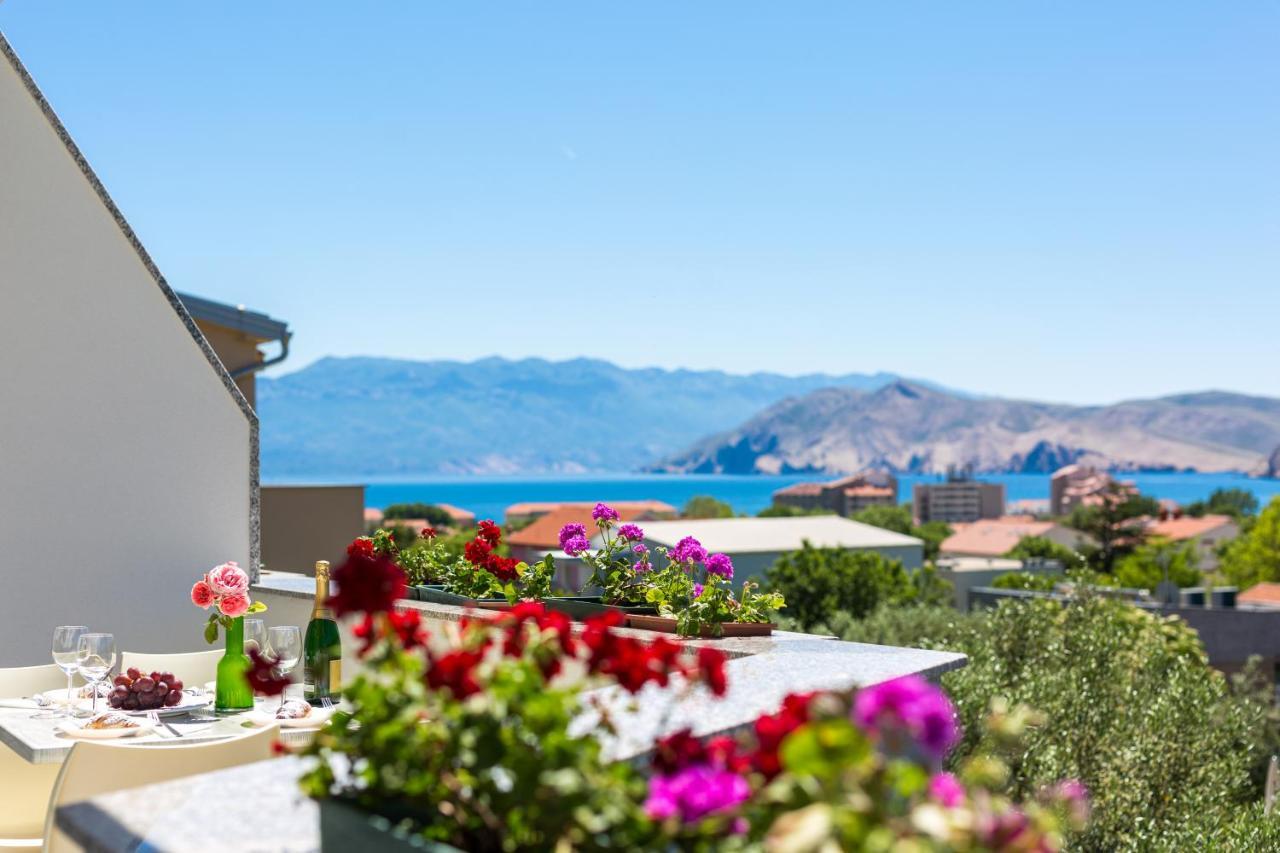 Apartments Lucija 2 Baška Eksteriør bilde