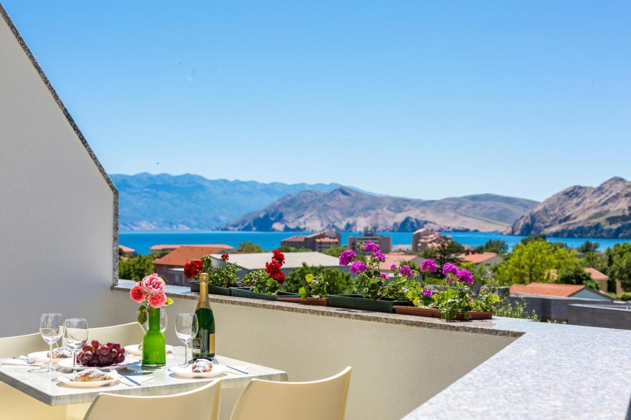 Apartments Lucija 2 Baška Eksteriør bilde