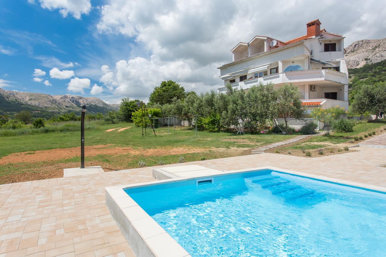 Apartments Lucija 2 Baška Eksteriør bilde